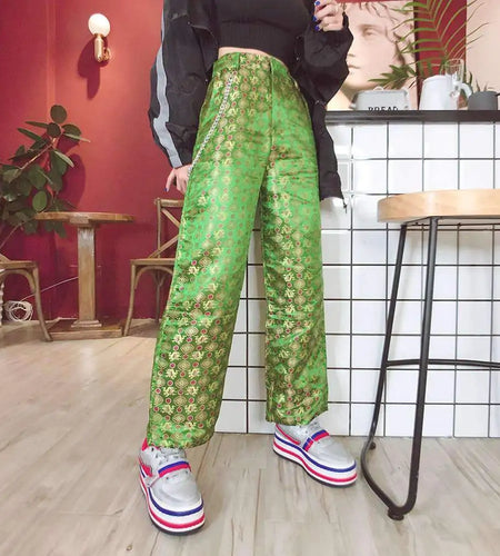 Antonia High-Waist Pants