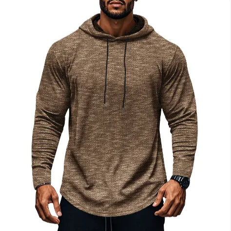 Load image into Gallery viewer, Men's Plus-Size Hooded Sweater.
