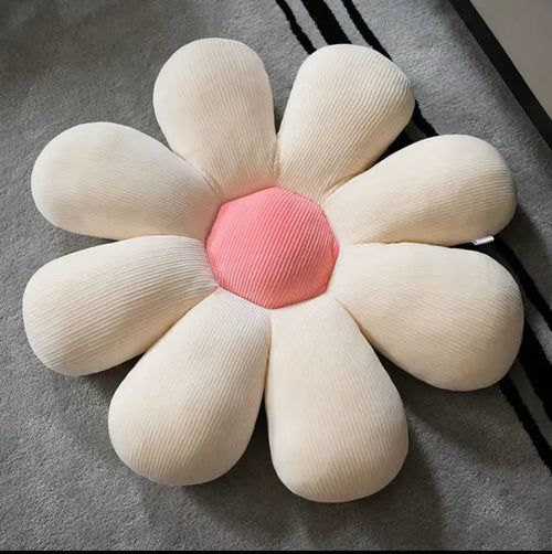 Load image into Gallery viewer, Six Petal Flower Cushion
