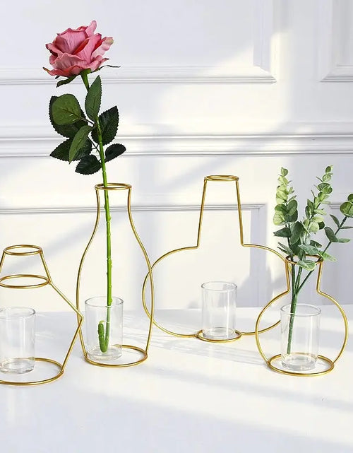 Load image into Gallery viewer, Nordic Style Iron Flower Vase
