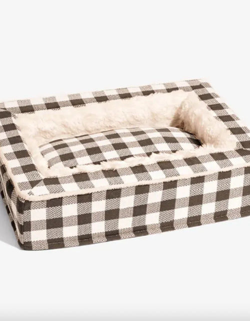 Load image into Gallery viewer, Classic Plaid Pet Bed (Removable &amp; Washable)
