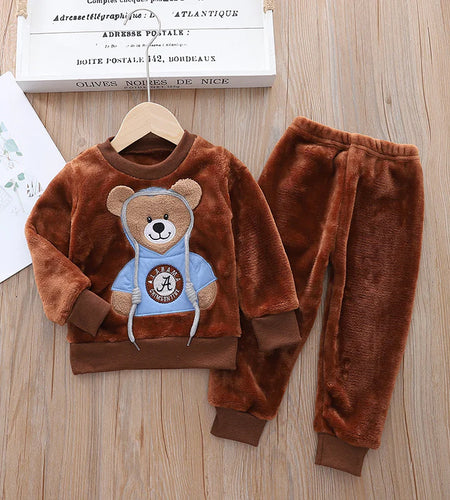 Kids Flannel Pajama Set