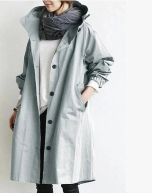 Load image into Gallery viewer, Oversized Women's Korean Style Slim Windbreaker
