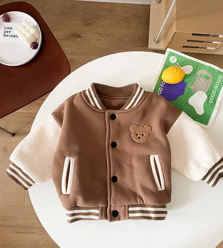 Warm Toddler Bear Coat Kids