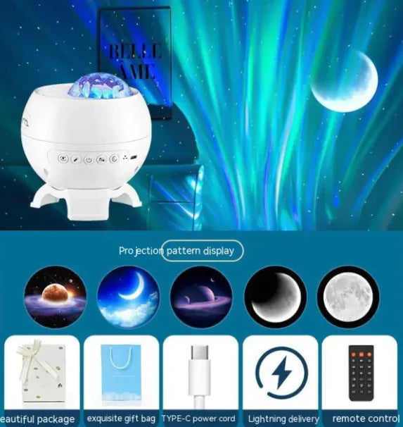 Northern Lights Starry Sky Projector