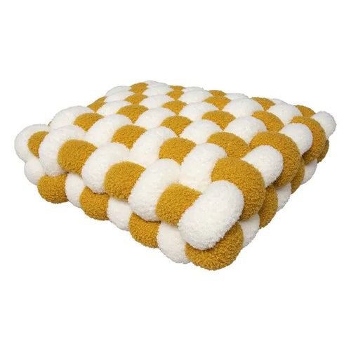 Load image into Gallery viewer, Bubble Kiss Soft Plush Knot Seat Cushion
