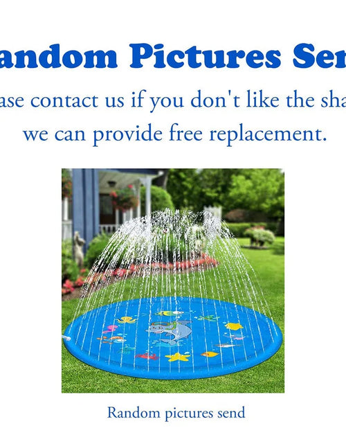 Load image into Gallery viewer, Outdoor Inflatable Water Spray Kids Sprinkler Play Pad
