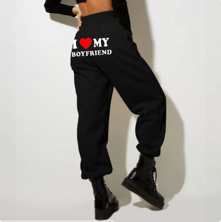 High Elastic Waist Sweatpants