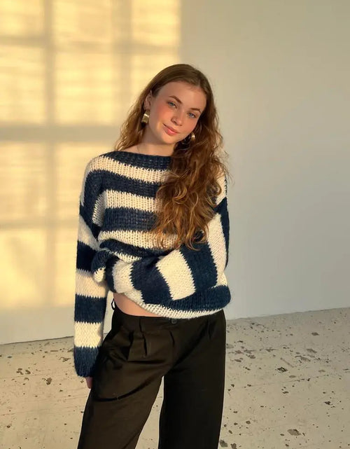 Load image into Gallery viewer, Cozy Chic Knitted Sweater
