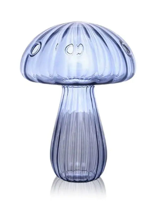 Load image into Gallery viewer, Mushroom Glass Flower Vase
