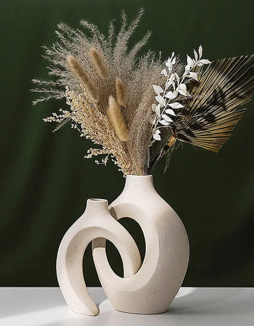 Load image into Gallery viewer, Nordic Ceramic Interlock Vase
