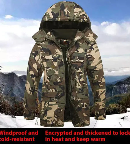 Windproof And Cold-resistant Cotton-padded Jacket