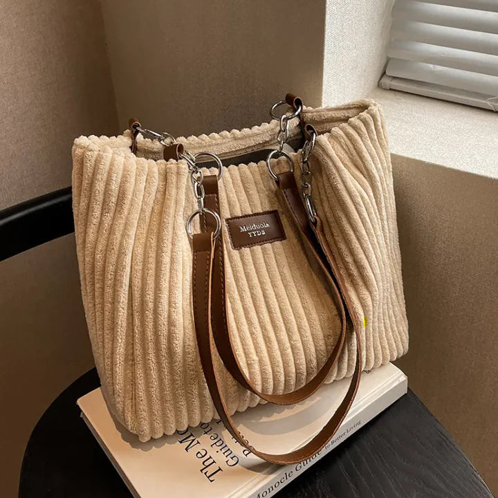 Solid Style Shoulder Bag