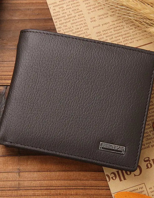 Load image into Gallery viewer, Men&#39;s Premium Leather Wallet
