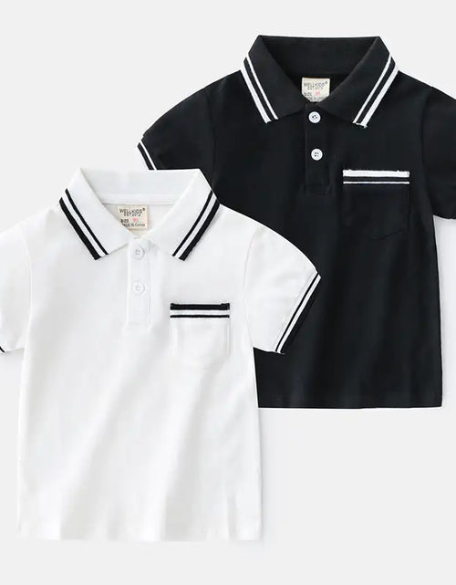 Load image into Gallery viewer, Boys&#39; T-Shirt Summer Polo Shirt
