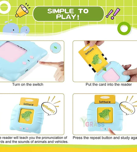 Educational Learning Talking Flash Cards