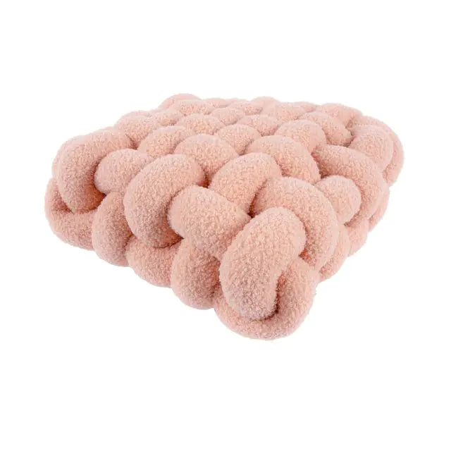 Bubble Kiss Soft Plush Knot Seat Cushion