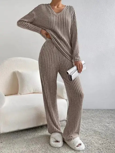 Load image into Gallery viewer, Knitted Two Piece Set Outfit
