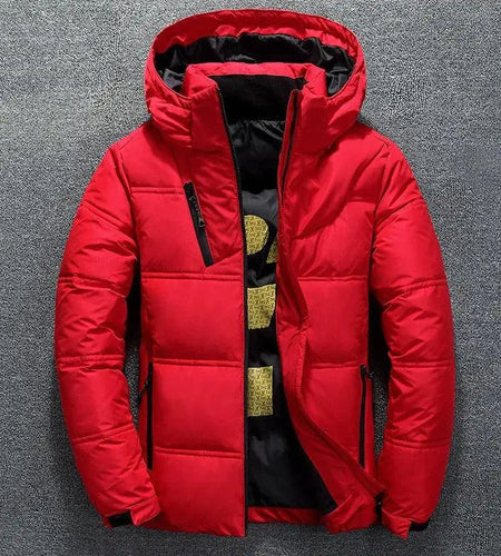 Men's White Duck Down Jacket