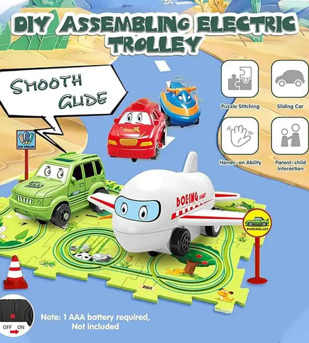 Mind-Maze Puzzle Track for Kids (25pcs)