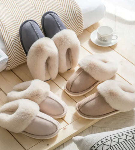 Cozy Step Plush Slippers