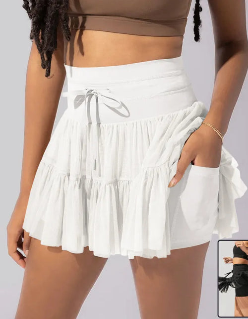 Load image into Gallery viewer, High Waist Lace Skorts
