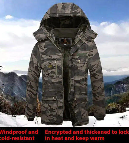 Windproof And Cold-resistant Cotton-padded Jacket
