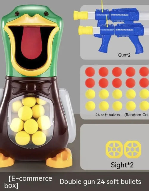 Load image into Gallery viewer, Soft Bullet Duck Shooting Target Toy Set for Kids
