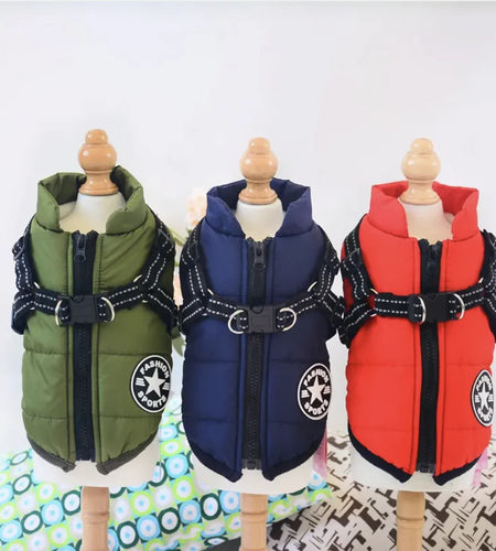 Padded Ski Vest For Pets