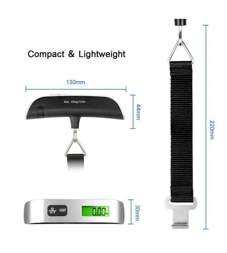Portable Handheld Luggage Scale
