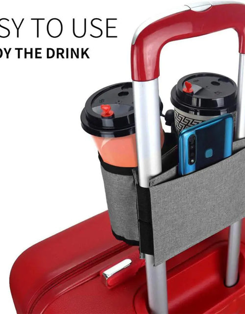 Load image into Gallery viewer, Luggage Handle Cup Holder
