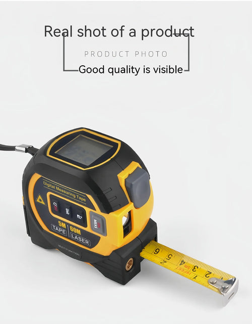 Load image into Gallery viewer, Laser Range Finder High Precision Distance Measuring Ruler Infrared Laser Tape Portable Range
