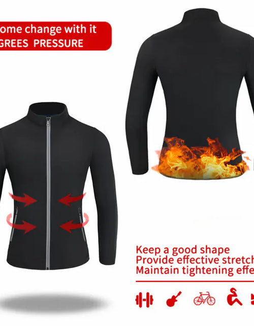 Load image into Gallery viewer, Men&#39;s Exercise Waist Corset Shapewear Sauna Suit
