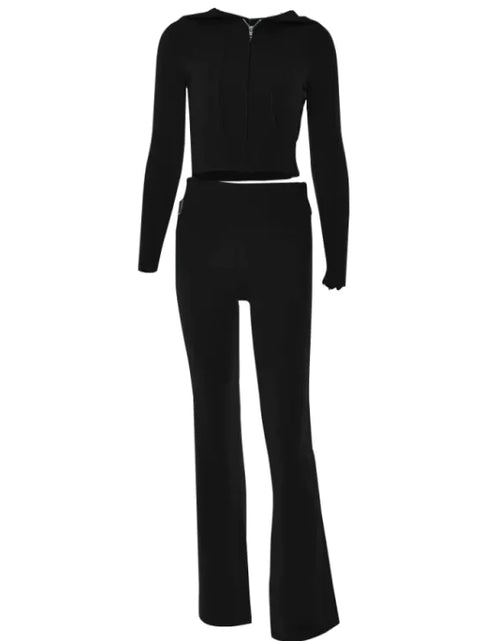 Load image into Gallery viewer, Fashion High Waist Two-piece Suit
