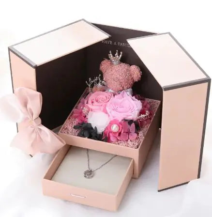 Load image into Gallery viewer, Eternal Rose Flower Gift Box
