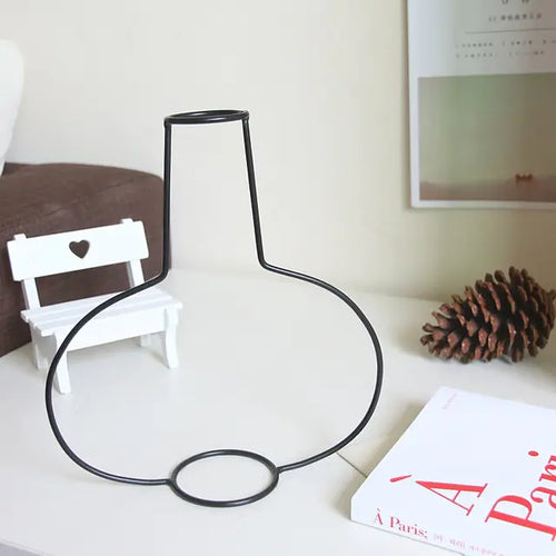 Load image into Gallery viewer, Nordic Style Iron Flower Vase
