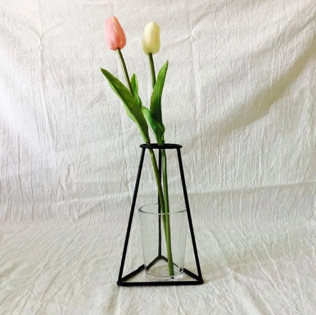 Iron Vase Rack