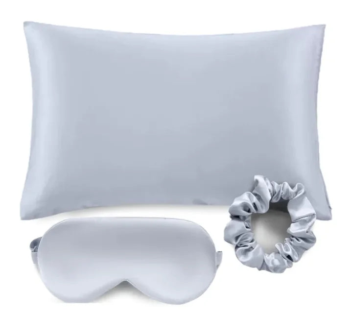 Elegant Silk-Effect Pillowcase