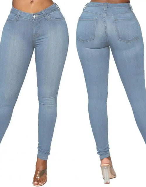 Load image into Gallery viewer, High Elastic Women Skinny Jeans
