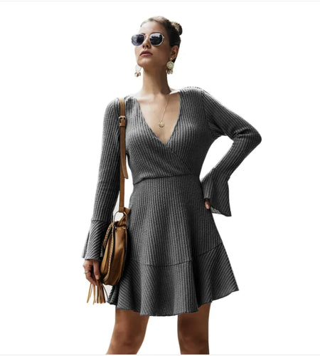 Sexy Knitted Dress
