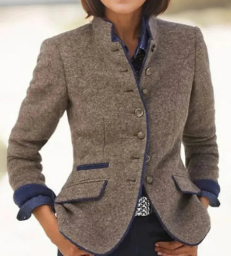 Chic Harmony Woolen Jacket