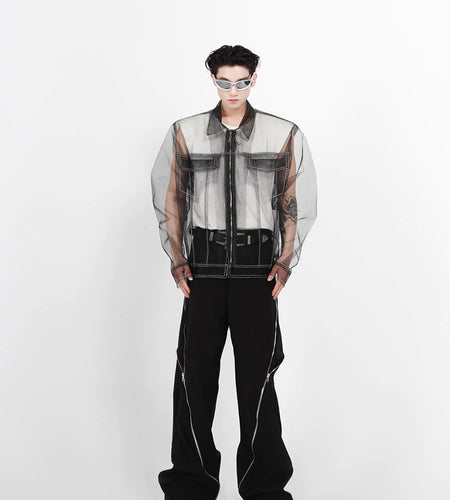 Mesh Punk Shirt