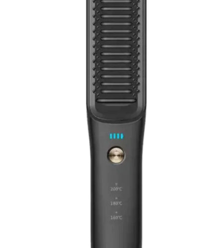 Cordless Brush Hair Straightener