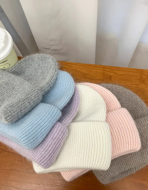 Load image into Gallery viewer, Women's Winter Rabbit Fur Hat
