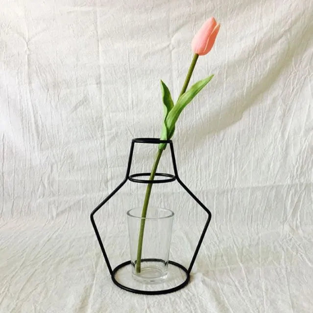 Iron Vase Rack