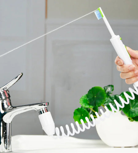 Portable Orthodontic Water Spray Toothbrush