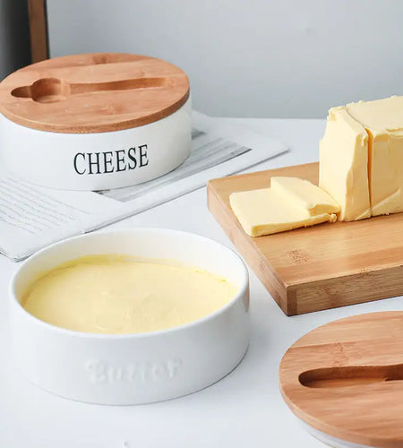 Ceramic Butter Dish Set