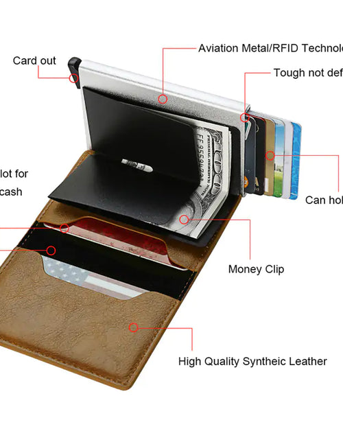 Load image into Gallery viewer, Card Holder Men&#39;s Wallet
