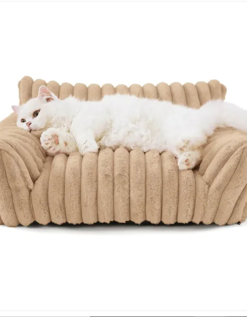 Load image into Gallery viewer, Large Washable Fluffy Orthopedic Soft Dog Pillow Dog Sofa Bed-Snoozy Dream
