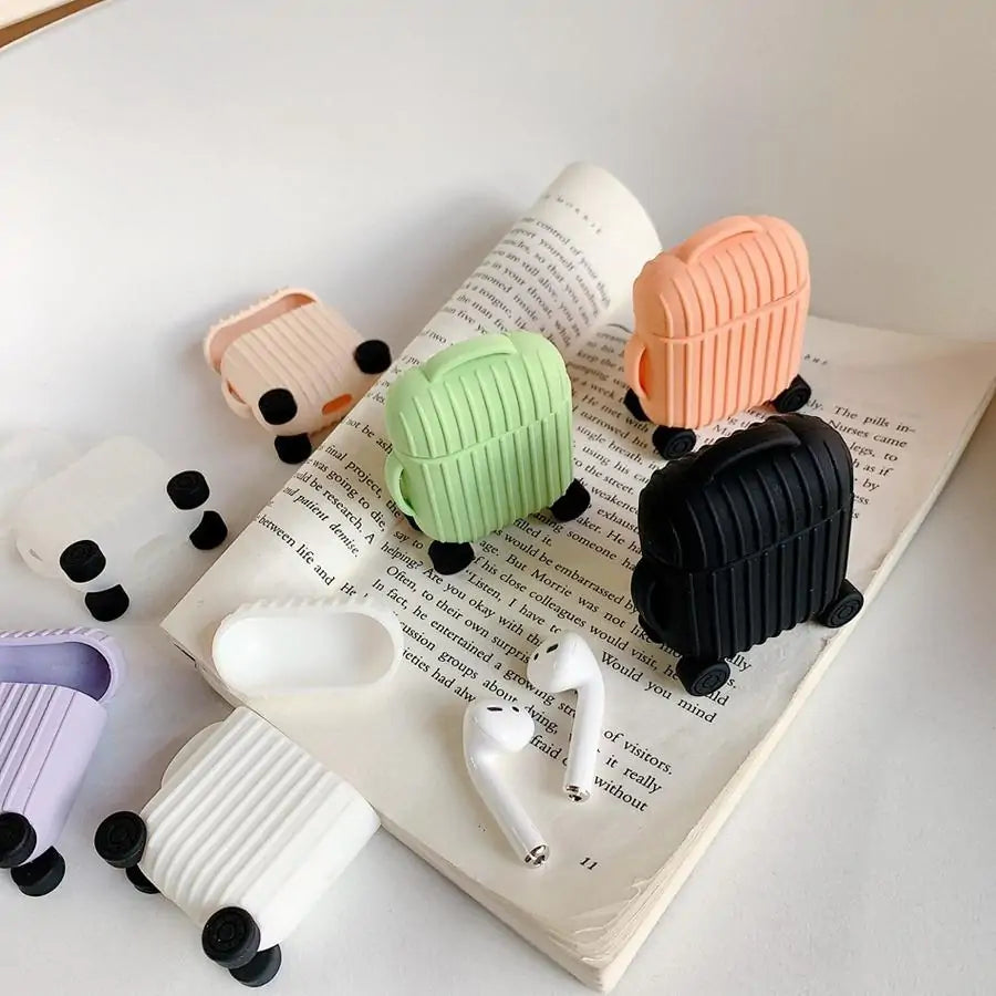 Kawaii Suitcase Airpod Cases